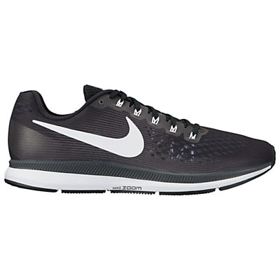 Nike Air Zoom Pegasus 34 Women's Running Shoes Black/White/Grey Nike Air Zoom Pegasus 34 Women's Running Shoes Black/White/Grey